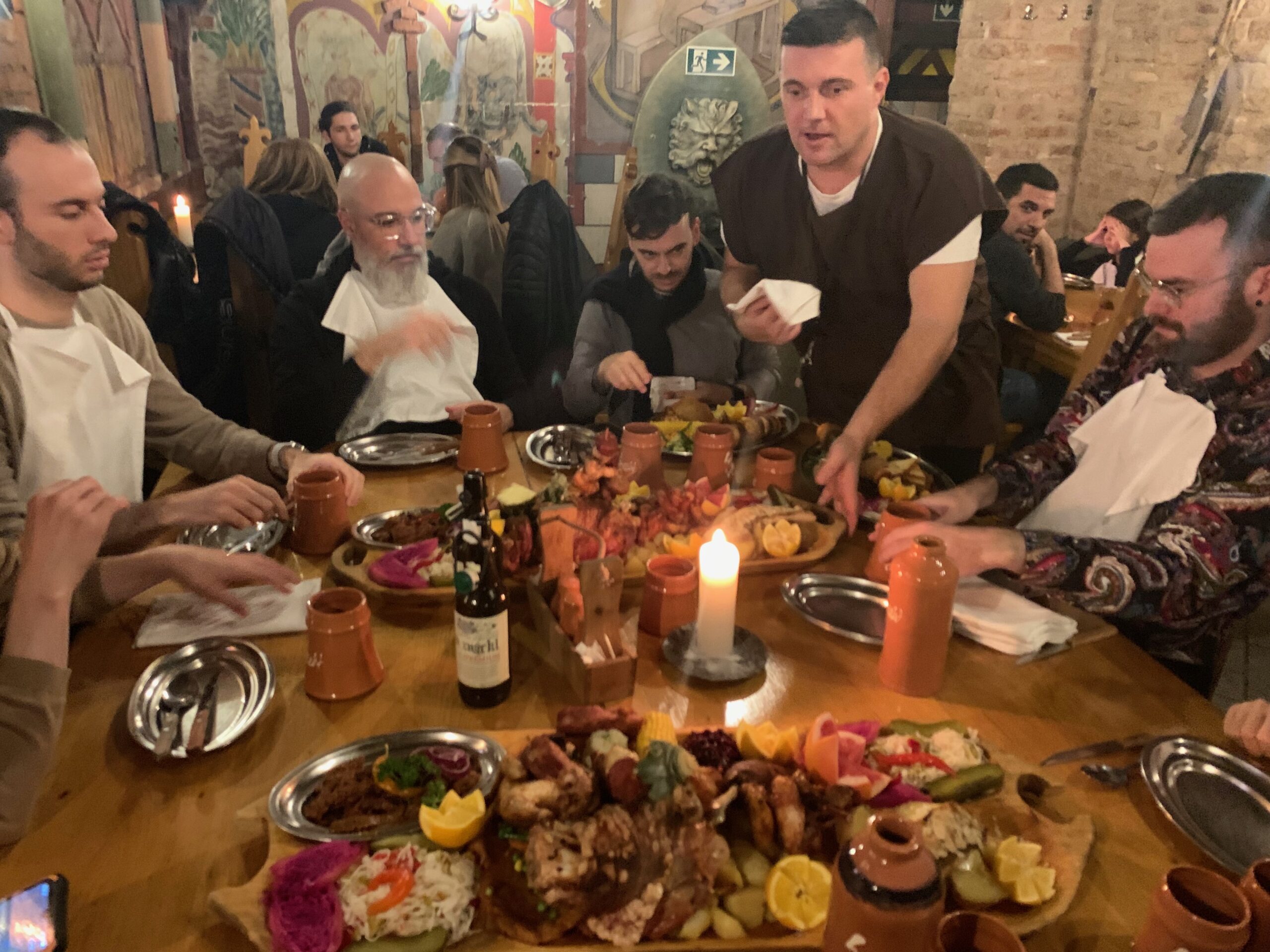 A medieval feast for the Knights of the Core Rule Set